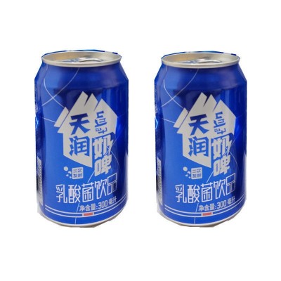 9月新货奶啤2罐300ml整箱新疆特产牛奶啤酒风味冰爽清凉饮品