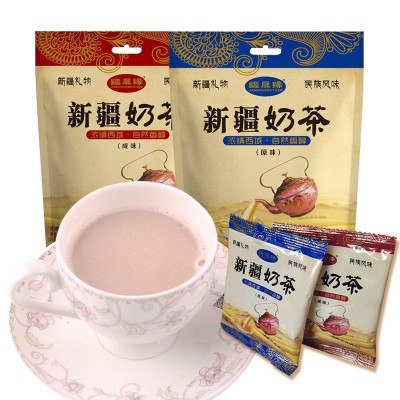 新疆奶茶400g/袋 疆晟缘民族风味原味/咸味速溶代餐奶茶批发代发