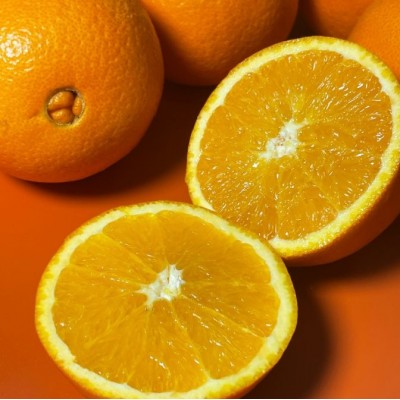 鲜甜多汁伦晚帝王橙脐橙水果橙子电商直播货源一件代发可跨境出口