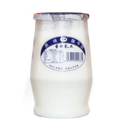 厂家批发圣祥原味酸奶代发180g*12罐老北京老酸奶发酵风味酸牛奶