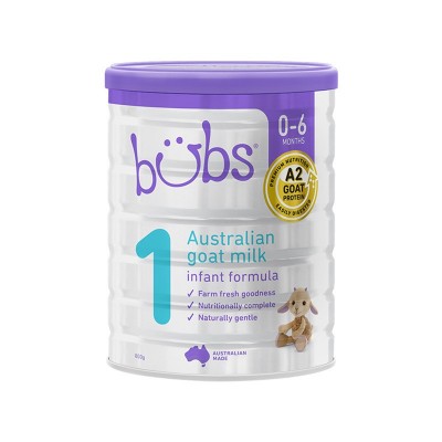 澳洲bubs贝儿羊奶粉800g 1段2段3段婴幼儿配方羊奶粉直邮/保税仓