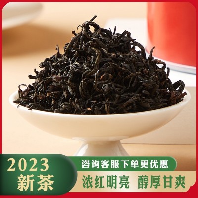 小种红茶2023新茶茶叶蜜香高山云雾生态石门红茶一芽二叶50g批发